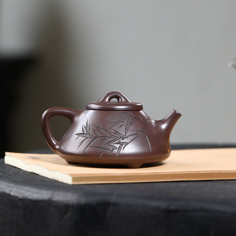 This is a Yixing teapot. this is Chinese yixing clay teapot 