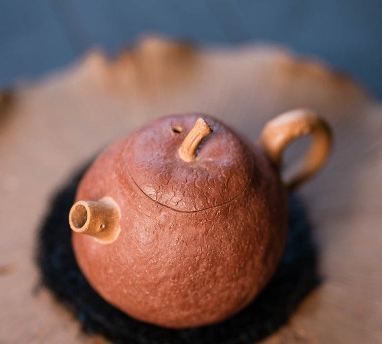 This is a Yixing teapot. this is Chinese yixing clay teapot 