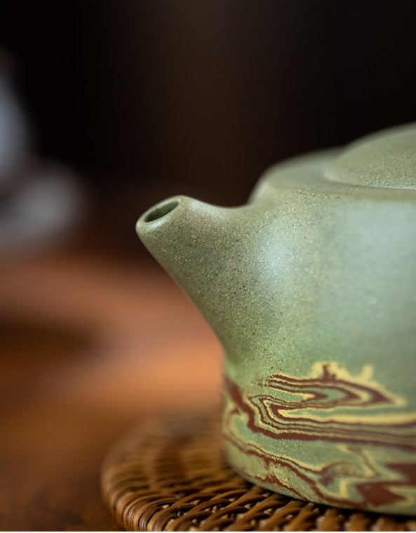 This is a Yixing teapot. this is Chinese yixing clay teapot 