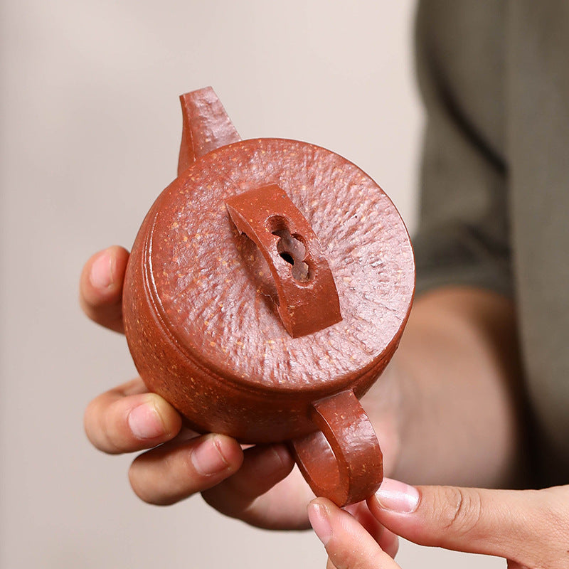 This is a Yixing teapot. this is Chinese yixing clay teapot 