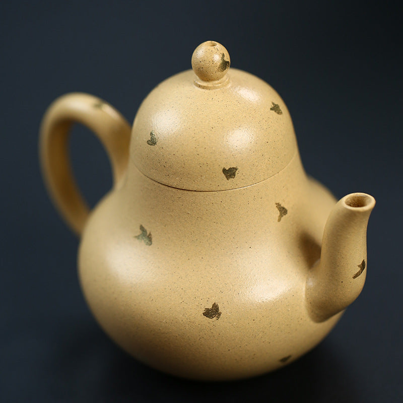 This is a Yixing teapot. this is Chinese yixing clay teapot 