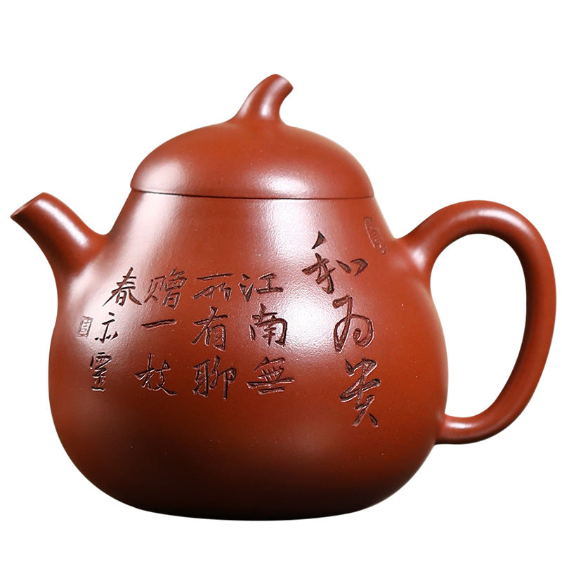 This is a Yixing teapot. this is Chinese yixing clay teapot 