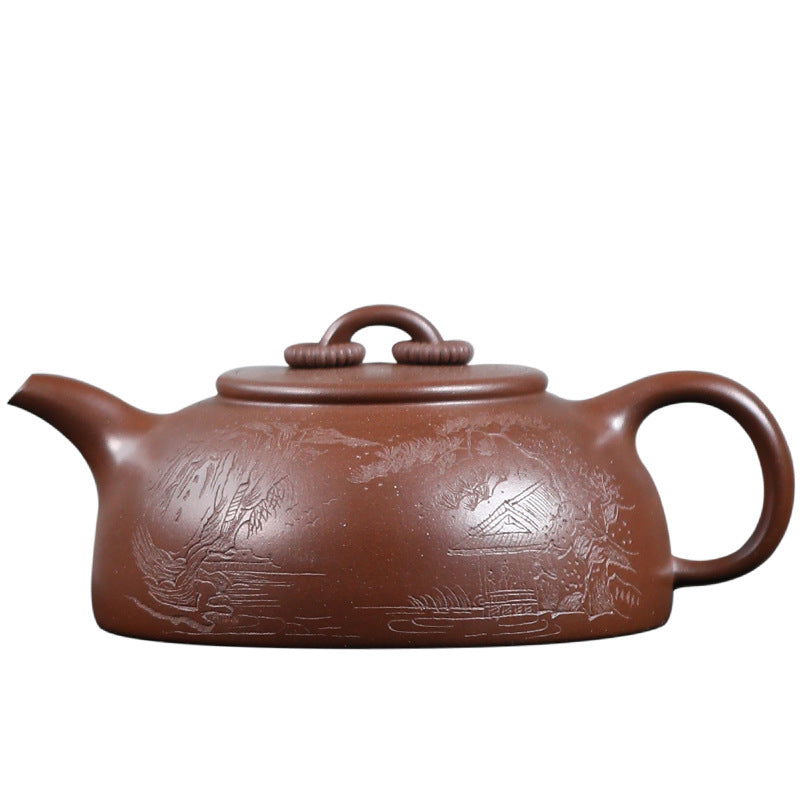 This is a Yixing teapot. this is Chinese yixing clay teapot 