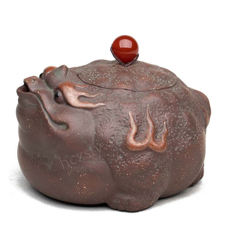 This is a Yixing teapot. this is Chinese yixing clay teapot 