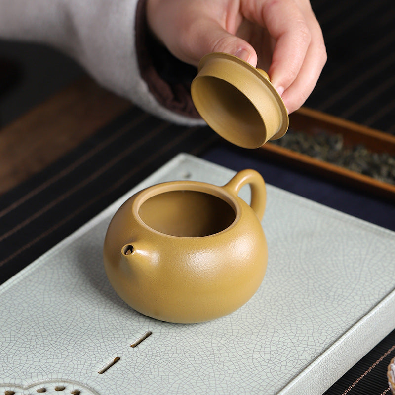 This is a Yixing teapot. this is Chinese yixing clay teapot