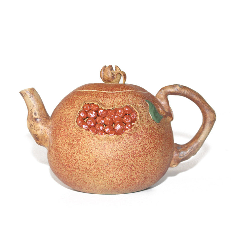 This is a Yixing teapot. this is Chinese yixing clay teapot 