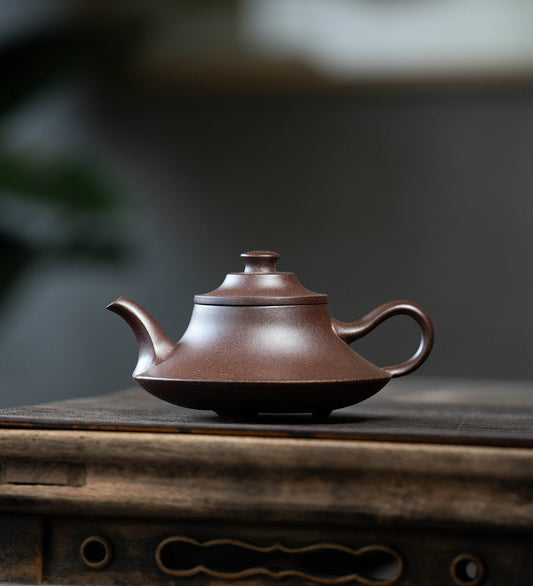Handcrafted Original Design Chinese Yixing Zisha Purple Mud Teapot Artwork Yunlu Teapot