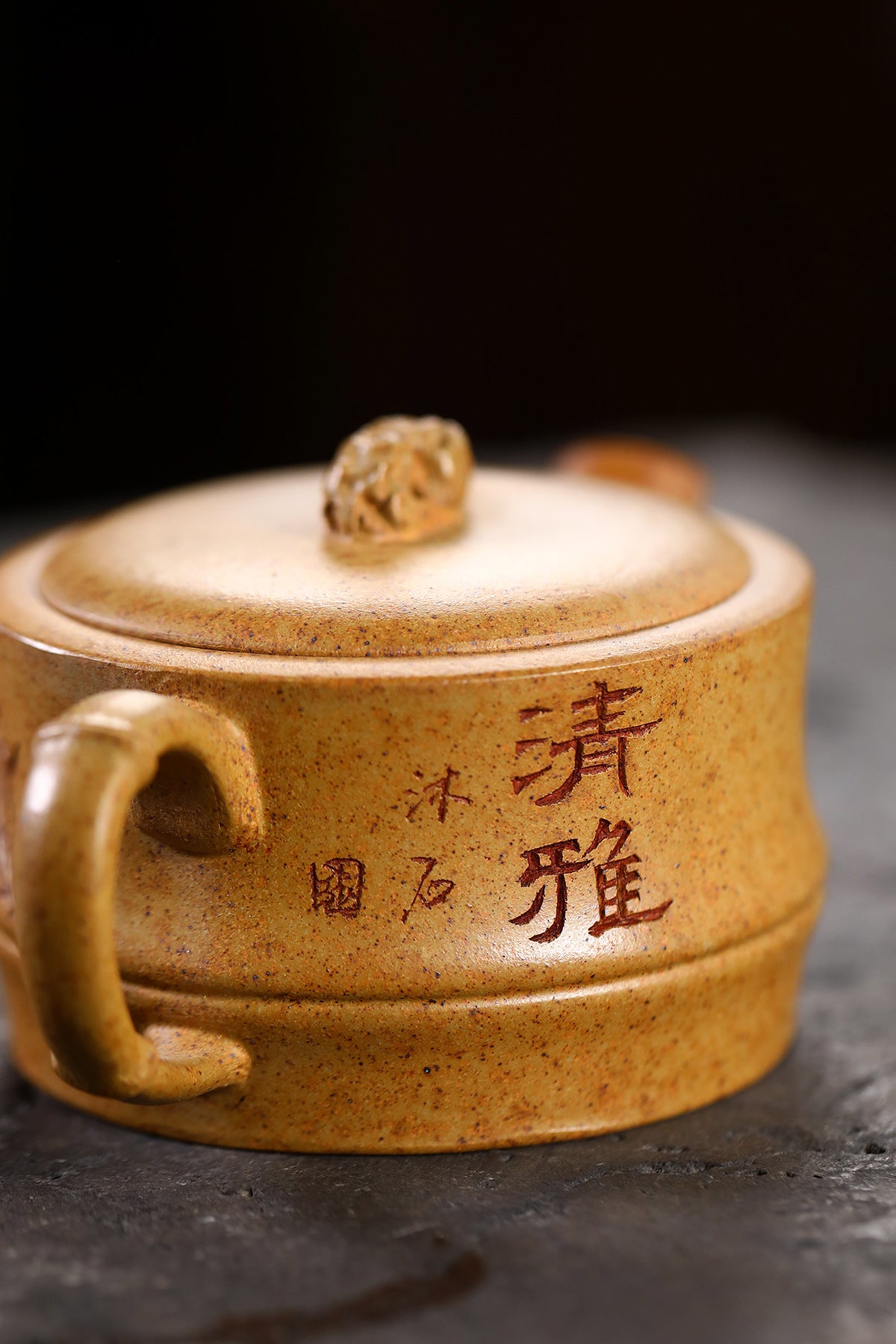 This is a Yixing teapot. this is Chinese yixing clay teapot 