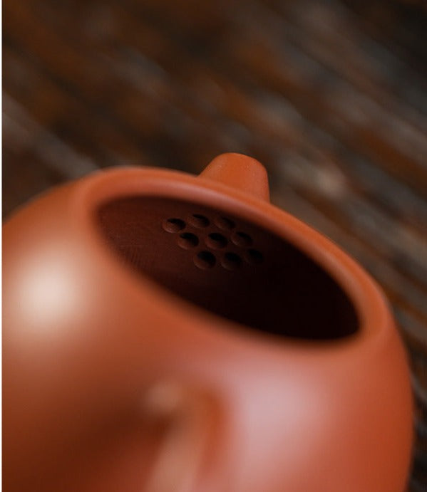 This is a Yixing teapot. this is Chinese yixing clay teapot 