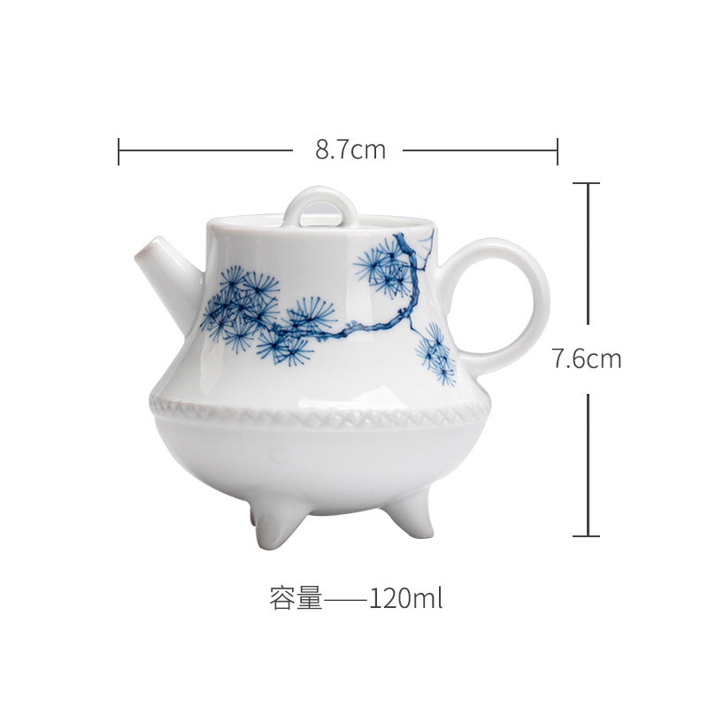 this is a ceramic teapot