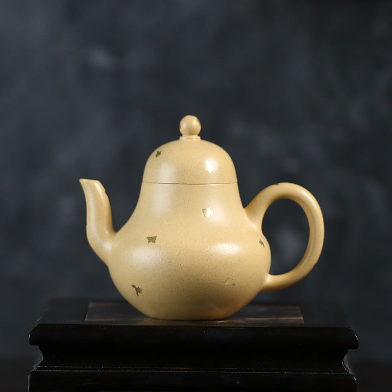 This is a Yixing teapot. this is Chinese yixing clay teapot 