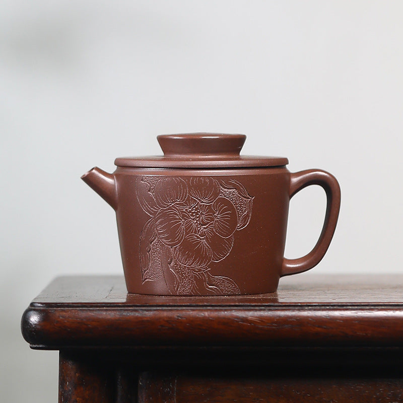 This is a Yixing teapot. this is Chinese yixing clay teapot