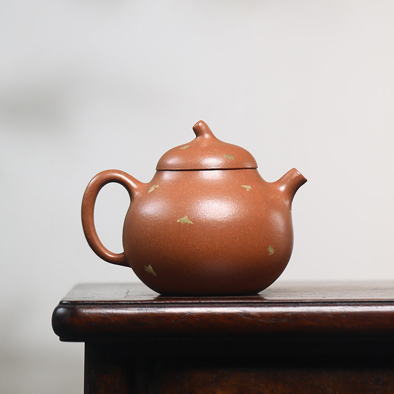 This is a Yixing teapot. this is Chinese yixing clay teapot 