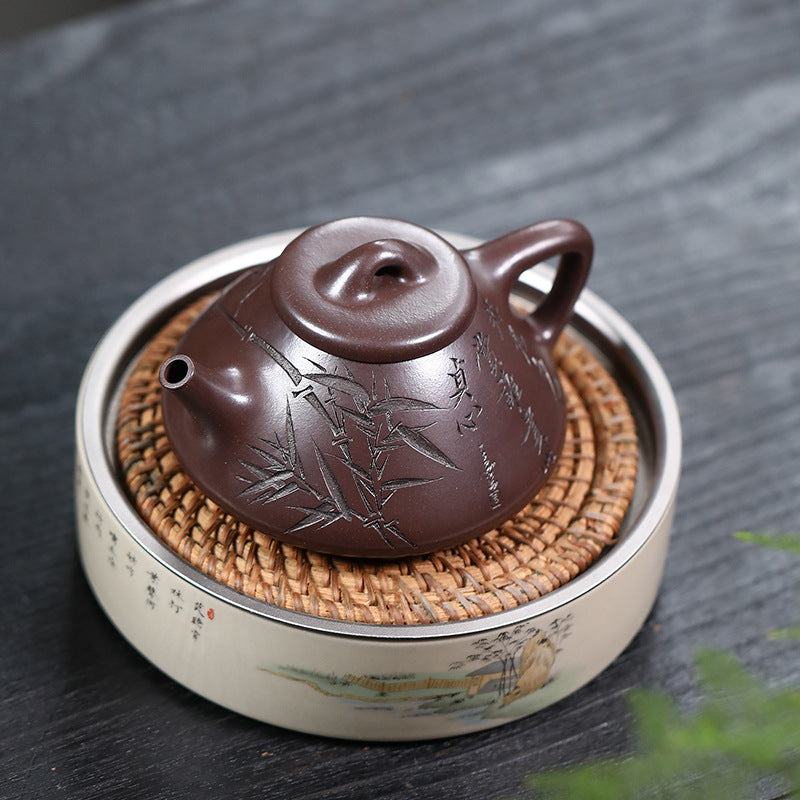 This is a Yixing teapot. this is Chinese yixing clay teapot 