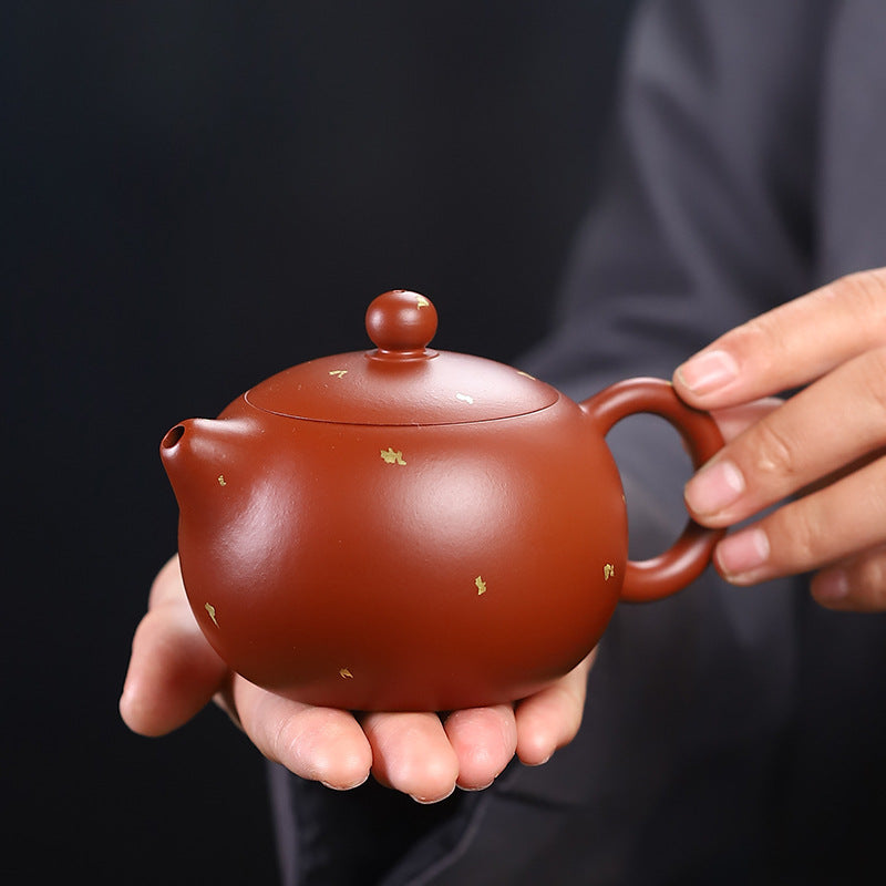 This is a Yixing teapot. this is Chinese yixing clay teapot