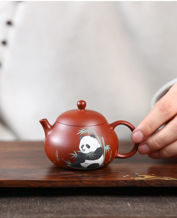 This is a Yixing teapot. this is Chinese yixing clay teapot