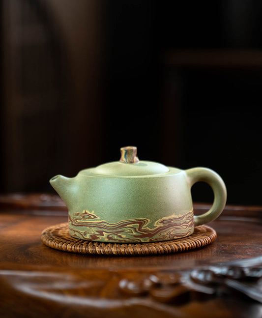 This is a Yixing teapot. this is Chinese yixing clay teapot 