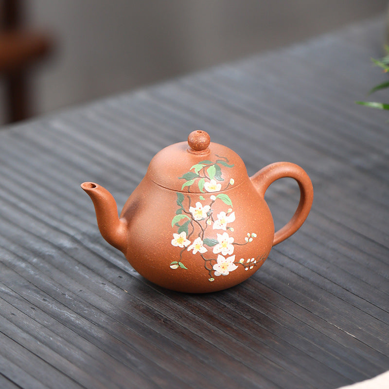 This is a Yixing teapot. this is Chinese yixing clay teapot 