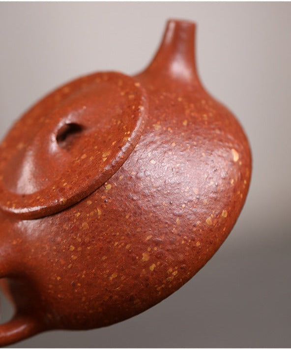 This is a Yixing teapot. this is Chinese yixing clay teapot 