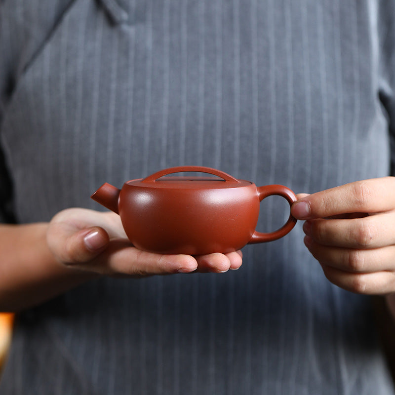 This is a Yixing teapot. this is Chinese yixing clay teapot