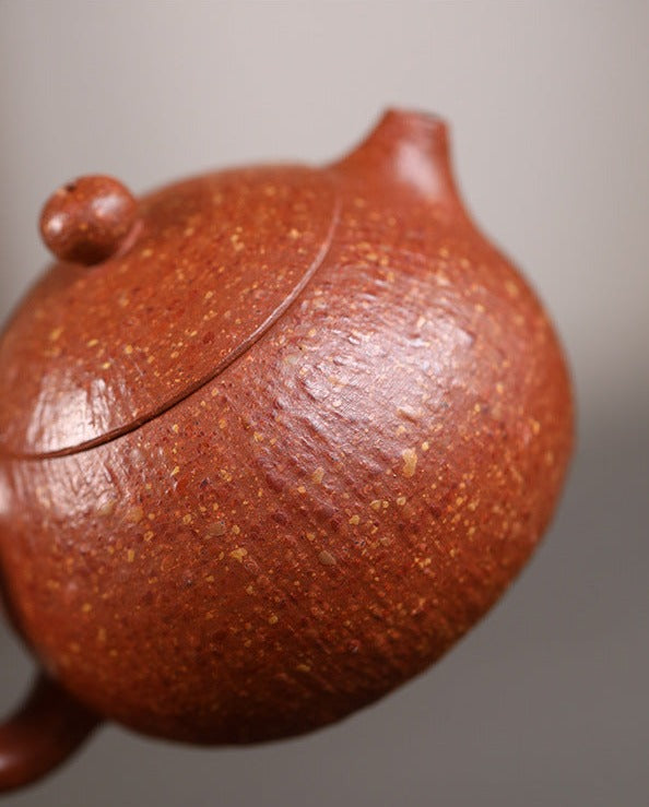 This is a Yixing teapot. this is Chinese yixing clay teapot 