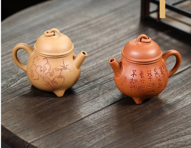 This is a Yixing teapot. this is Chinese yixing clay teapot 