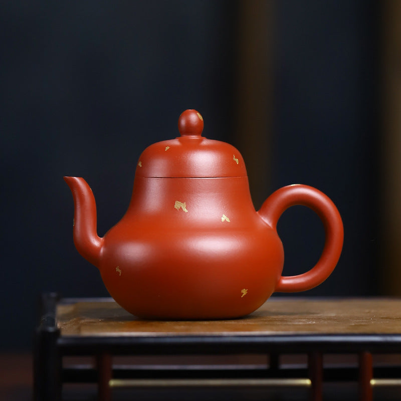 This is a Yixing teapot. this is Chinese yixing clay teapot