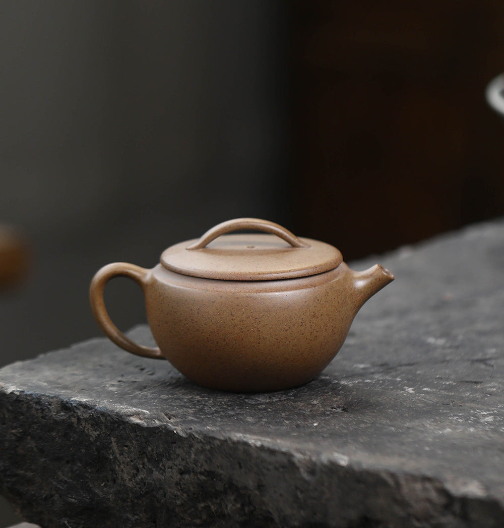 This is a Yixing teapot. this is Chinese yixing clay teapot 