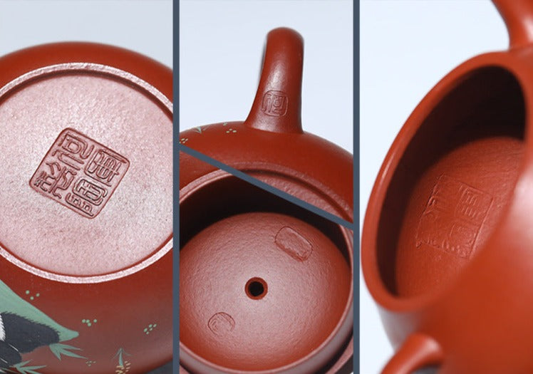 This is a Yixing teapot. this is Chinese yixing clay teapot