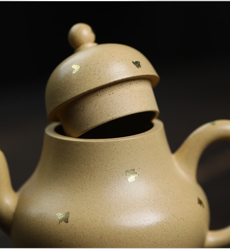 This is a Yixing teapot. this is Chinese yixing clay teapot 