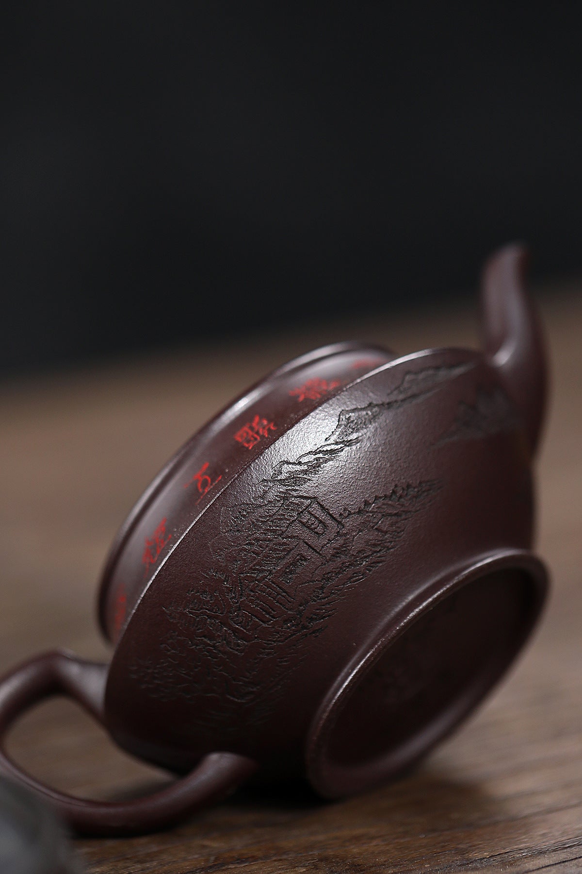 This is a Yixing teapot. this is Chinese yixing clay teapot 