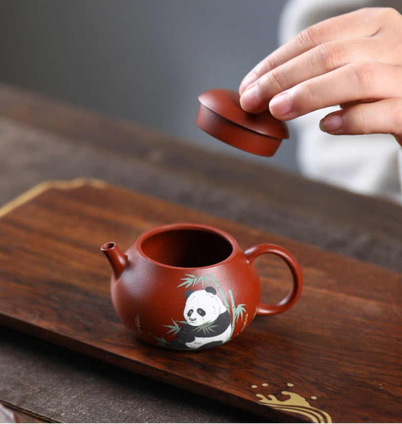 This is a Yixing teapot. this is Chinese yixing clay teapot