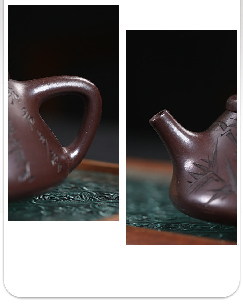 This is a Yixing teapot. this is Chinese yixing clay teapot 