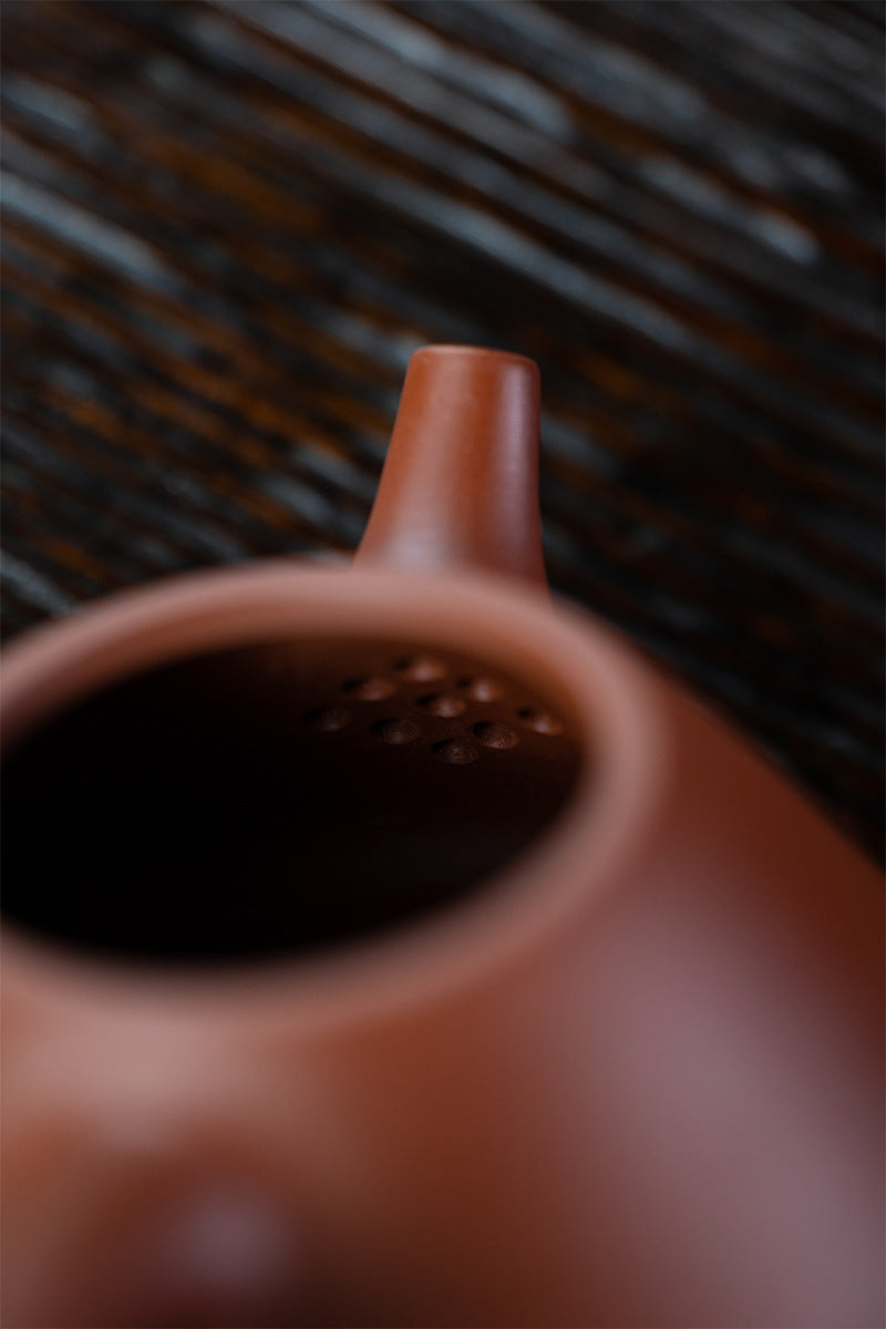 This is a Yixing teapot. this is Chinese yixing clay teapot 