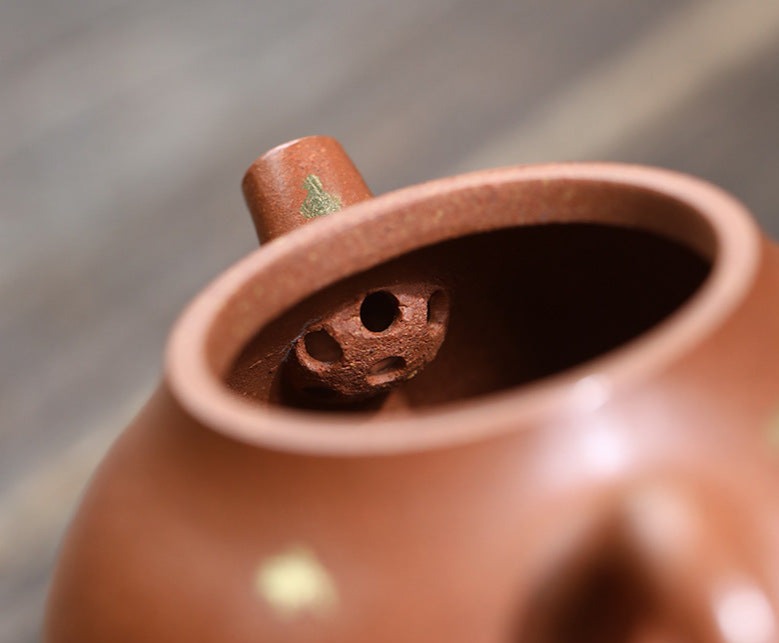 This is a Yixing teapot. this is Chinese yixing clay teapot 