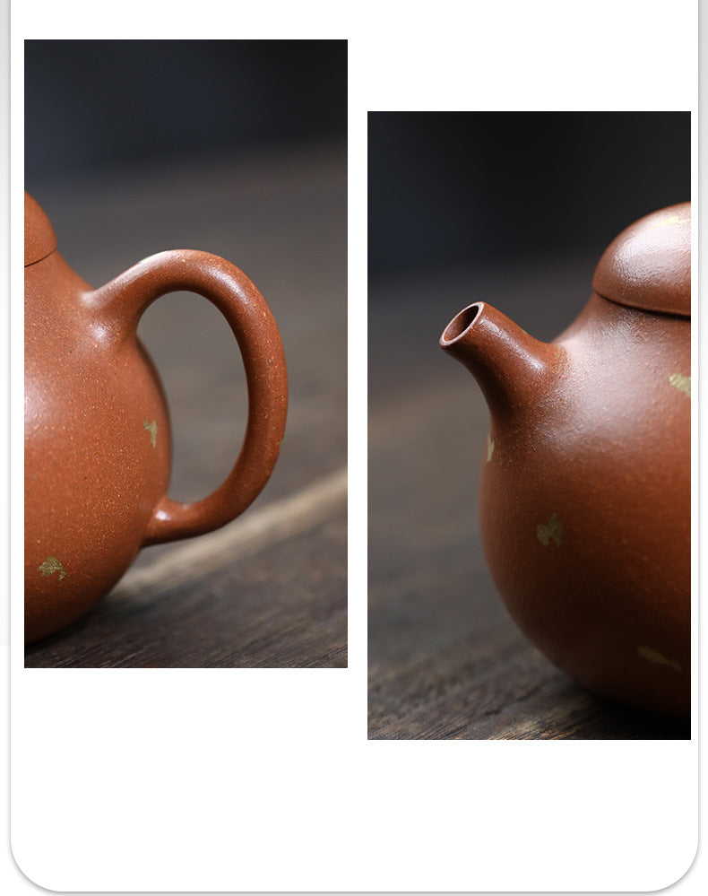 This is a Yixing teapot. this is Chinese yixing clay teapot 