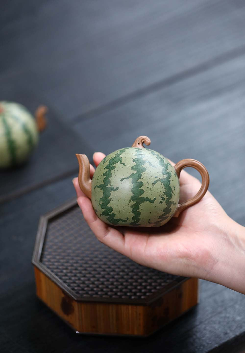 This is a Yixing teapot. this is Chinese yixing clay teapot 