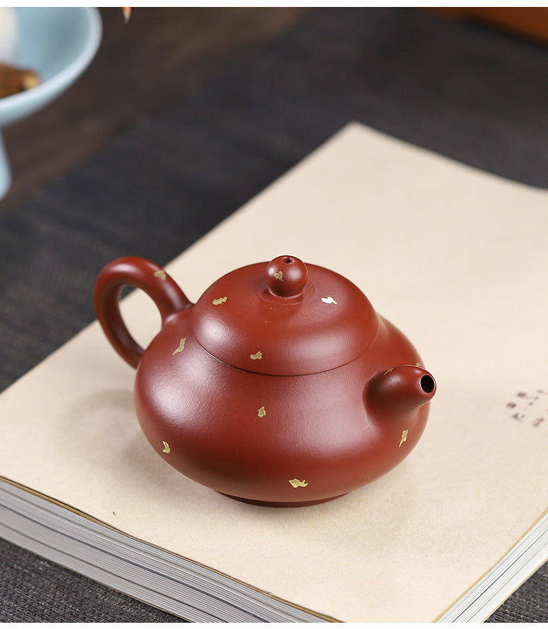 This is a Yixing teapot. this is Chinese yixing clay teapot