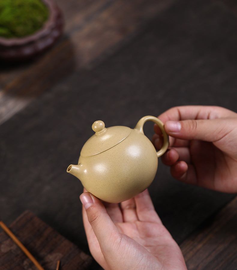 This is a Yixing teapot. this is Chinese yixing clay teapot 