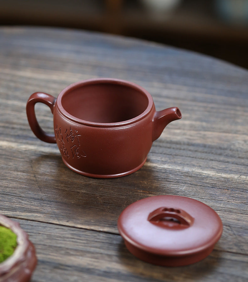 This is a Yixing teapot. this is Chinese yixing clay teapot 