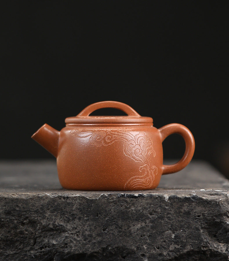 This is a Yixing teapot. this is Chinese yixing clay teapot