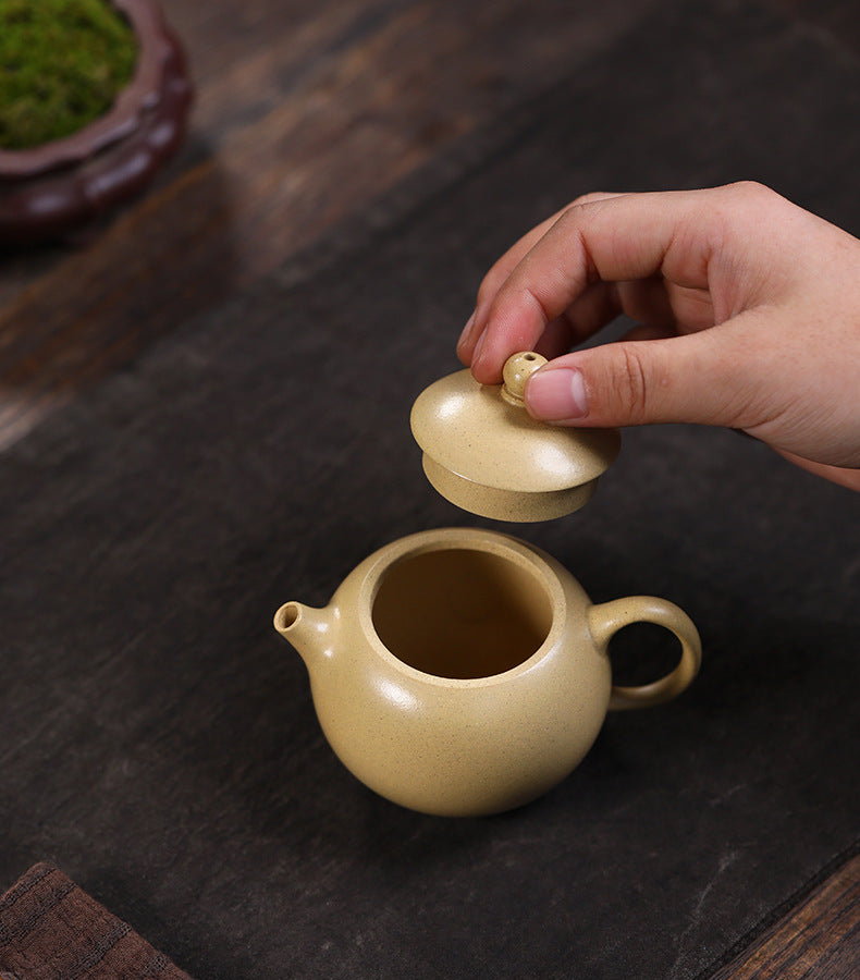 This is a Yixing teapot. this is Chinese yixing clay teapot 