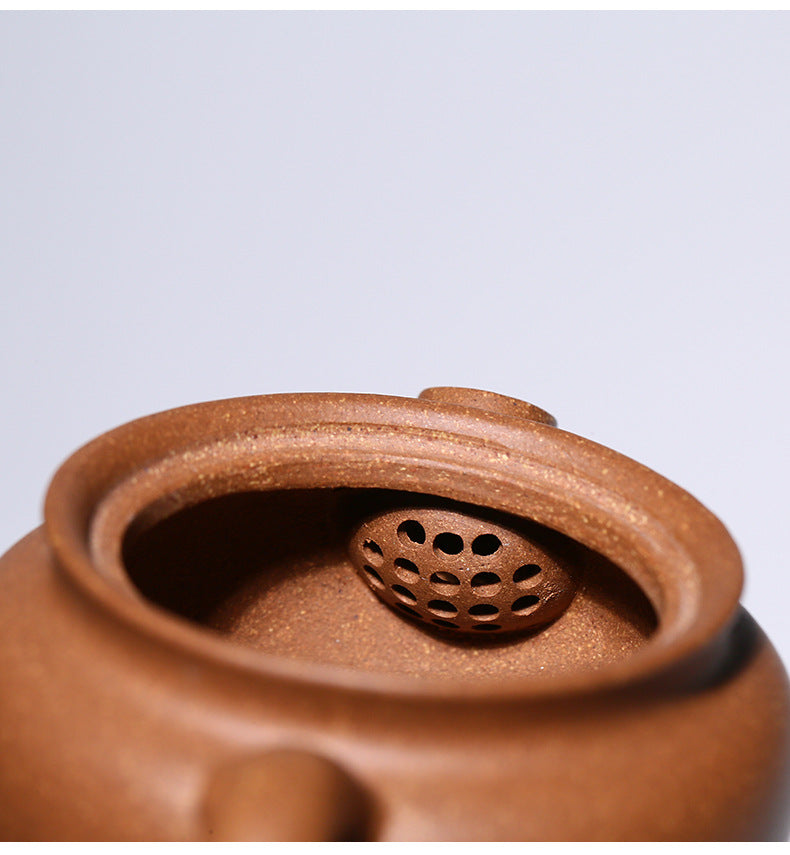 This is a Yixing teapot. this is Chinese yixing clay teapot 