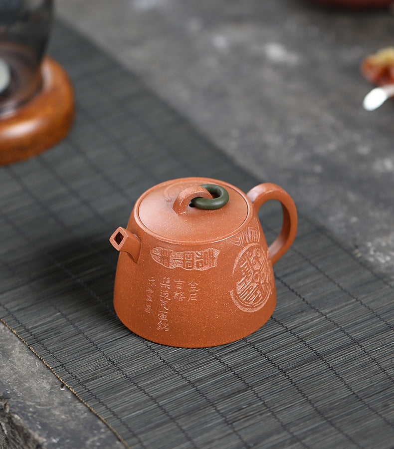 This is a Yixing teapot. this is Chinese yixing clay teapot