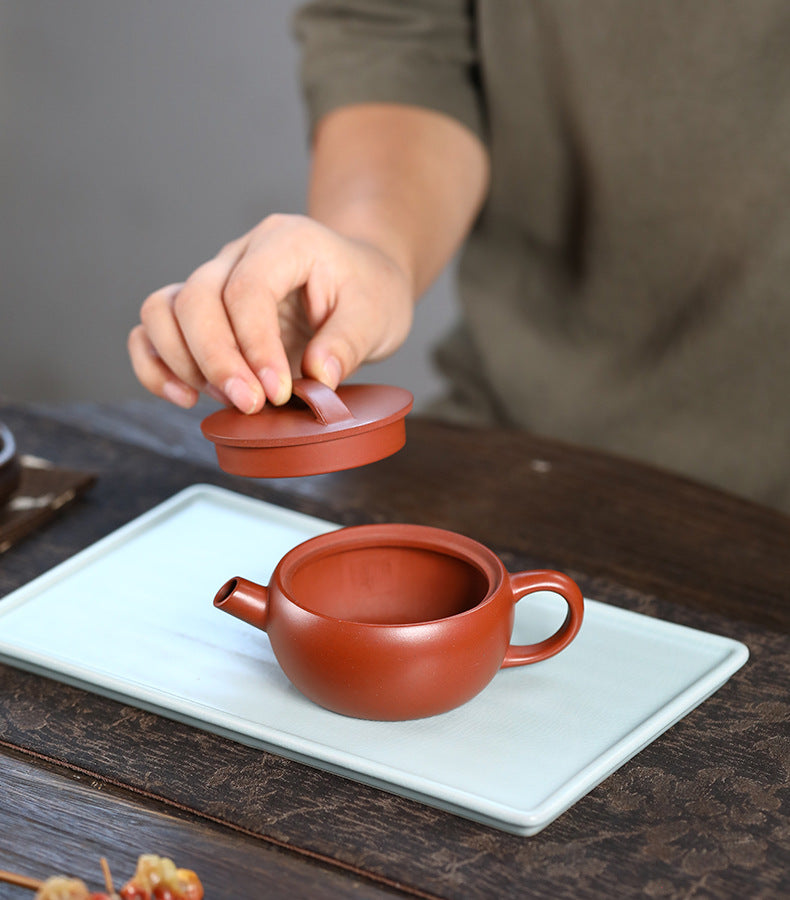 This is a Yixing teapot. this is Chinese yixing clay teapot