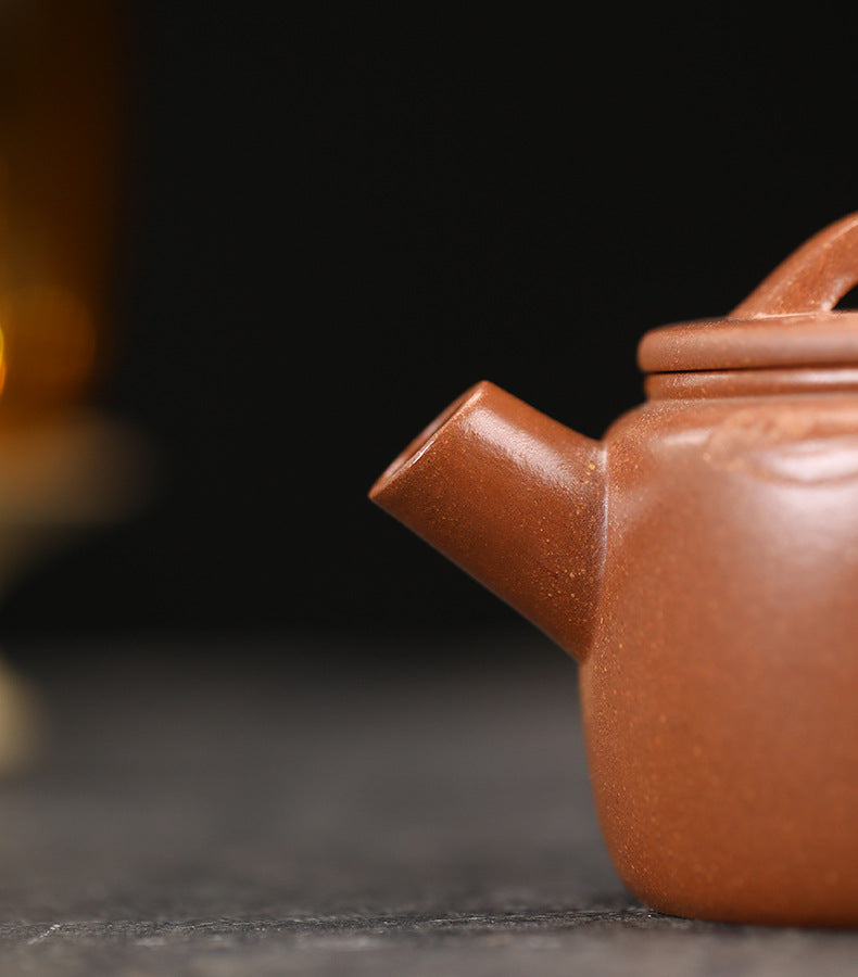 This is a Yixing teapot. this is Chinese yixing clay teapot