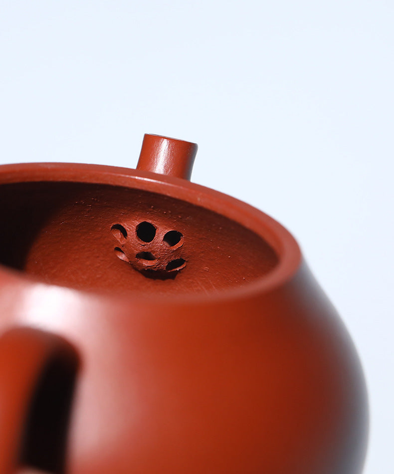 This is a Yixing teapot. this is Chinese yixing clay teapot