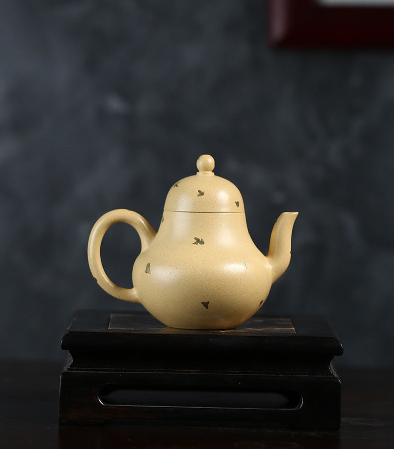 This is a Yixing teapot. this is Chinese yixing clay teapot 