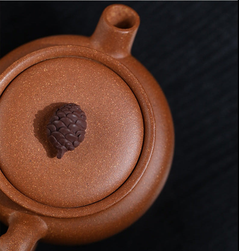 This is a Yixing teapot. this is Chinese yixing clay teapot 