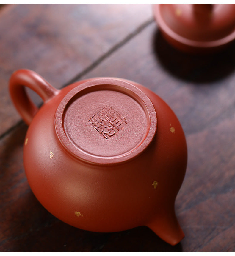 This is a Yixing teapot. this is Chinese yixing clay teapot